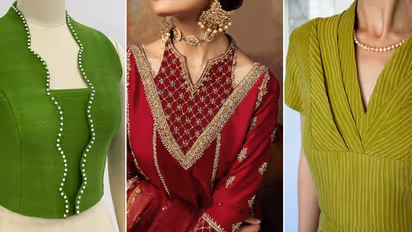 Neckline designs for blouse and salwar suit latest