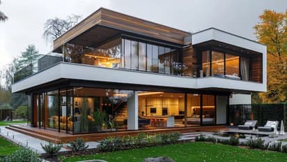 Can we place glass on house exterior as per Vastu