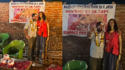 Viral-video-of-Man-Celebrating-Divorce-with-Ex-Wife-Mannequin