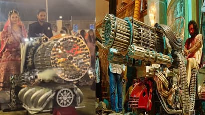 animal movie steel machine gun prop