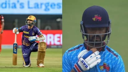 Syed Mushtaq Ali trophy 2024 ajinkya rahane fire in semifinals ipl 2025 kkr player 