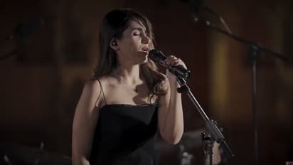 Iranian singer Parastoo Ahmady 