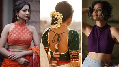 Heavy bust girls Choose 7 blouse designs for saree and lehenga