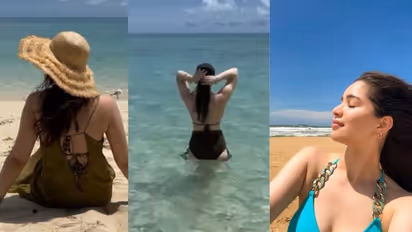 Sara tendulkar beach video goes viral on social media watch on her Instagram account