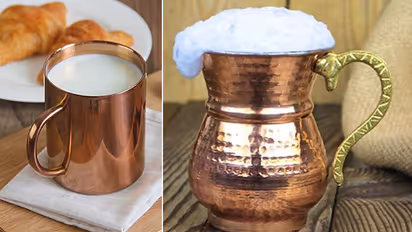 Copper and milk reaction