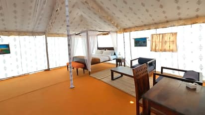 IRCTC-luxury-tent-city-Mahakumbh-Gram-is-ready-on-Arail-bank-of-Sangam-for-Prayagraj-Mahakumbh-2025