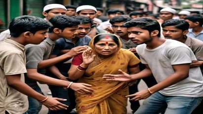 Woman creates ruckus with police officers