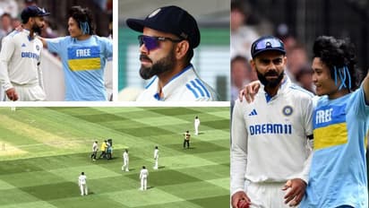 ind vs aus boxing Day Test virat Kohli fan entered the mcg ground during match watch viral video bgt 2024 