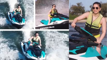sara tendulkar in australia tour shared her video of chasing adrenaline watch on instagram