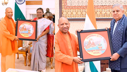 Yogi-Adityanath-invites-President-Droupadi-Murmu-and-vice-president-Jagdeep-Dhankhar-for-Prayagraj-Mahakumbh-2025