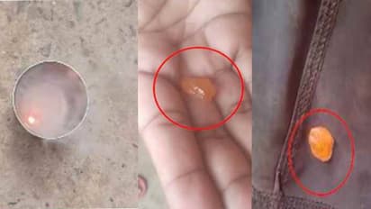 fragment of meteorite