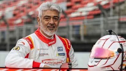 south actor ajith kumar racing car crashes