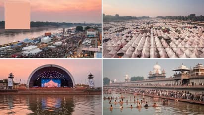 these is the staying arrangements for the devotees who came to maha kumbh snan 2025 in prayagraj 