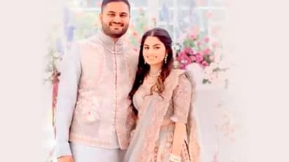 Jeet Adani and Diva jaimin shah