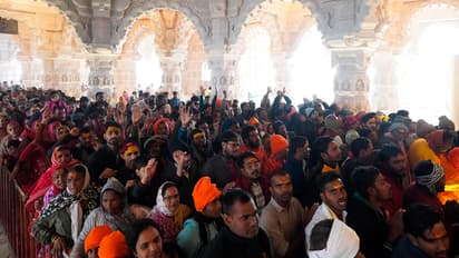 Devotees-flock-to-Ayodhya-on-the-first-anniversary-of-Ramlala-Pran-Pratishtha