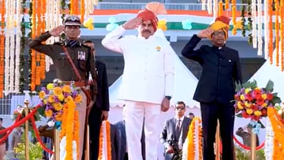 Mohan-Yadav-at-Republic-Day-2025-flag-hoisting-in-Indore