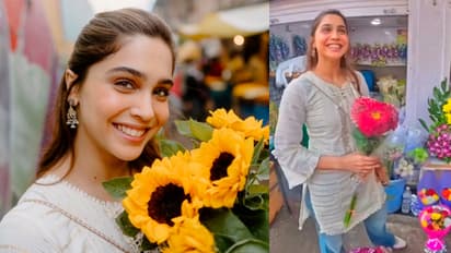 Sharvari-Wagh-with-photographer-Sutej-Pannu-at-Dadar-flower-market-Mumbai