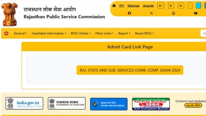 RPSC RAS Prelims Admit Card 2025 out