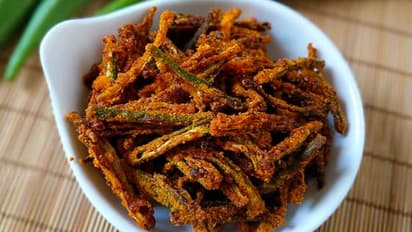 crispy bhindi masala