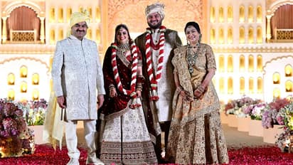 Gautam adani son wedding pics