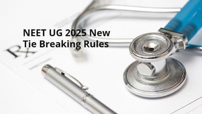 NEET UG 2025 New Tie Breaking Rules