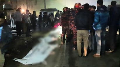 Road accident in satna