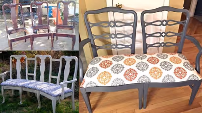 Reuse old chair ideas