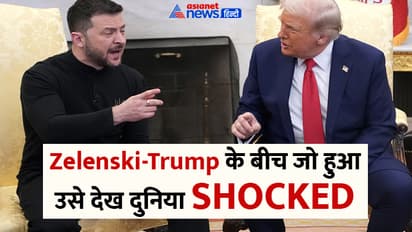 President Donald Trump argument with Volodymyr Zelensky