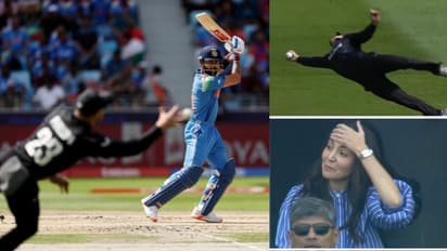 Glenn Philips catch Virat Kohli