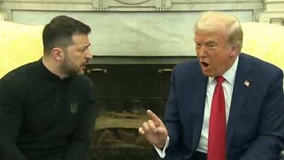 Donald Trump spat with Zelenskyy