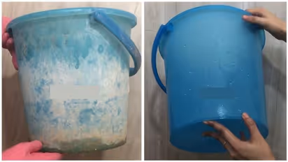 Best ways to remove bucket water stains