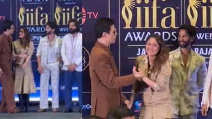 IIFA kareena kapoor Khan and Shahid Kapoor 