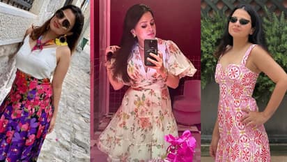 Sakshi-Dhoni-Floral-Print-Dress