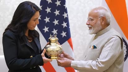 Narendra Modi and Tulsi Gabbard