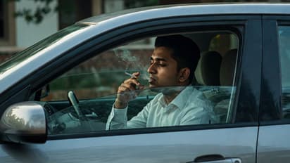 Smoking in Car