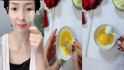Banana and Egg Yolk Face Mask