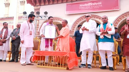 CM-Yogi-Adityanath-inaugurates-the-Ayodhya-Literature-Festival-Timeless-Ayodhya