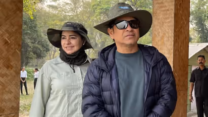 Sachin-Tendulkar-visit-kaziranga-National-Park