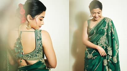 Rashmika Mandanna Best Blouse Styles to Slay Your Ethnic Saree