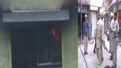 Gwalior fire news, thread factory fire