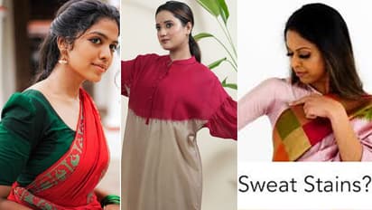 How To Remove Sweat Stains without wash from Blouse and Salwar suit