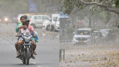 Dust storm in Delhi