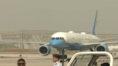 JD Vance arrived in New Delhi