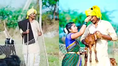 bride-groom-rural-pre-wedding-viral-photoshoot