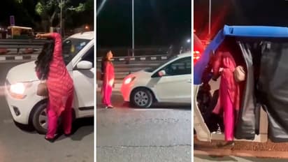 drunk-woman-obstruct-traffic