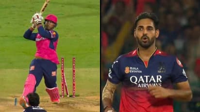 Vaibhav Suryavanshi bowled by bhuvi