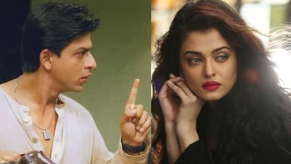 Aishwarya Rai and Shah Rukh Khan