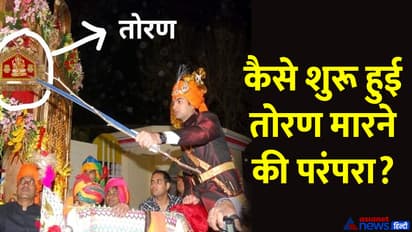 Hindu Marriage Tradition of toran