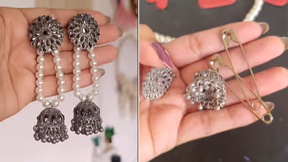How to reuse broken jhumki