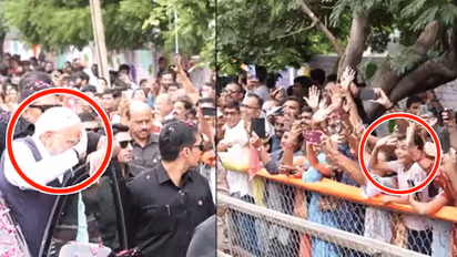 pm modi bhavnagar road show